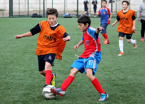 Gran jornada de fútbol se vivió en Boston College Huechuraba